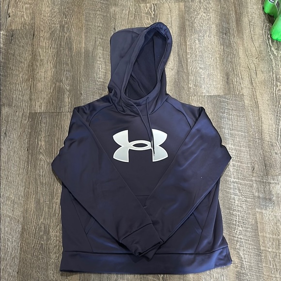 Under Armour Navy Hoodie - Picture 1 of 3